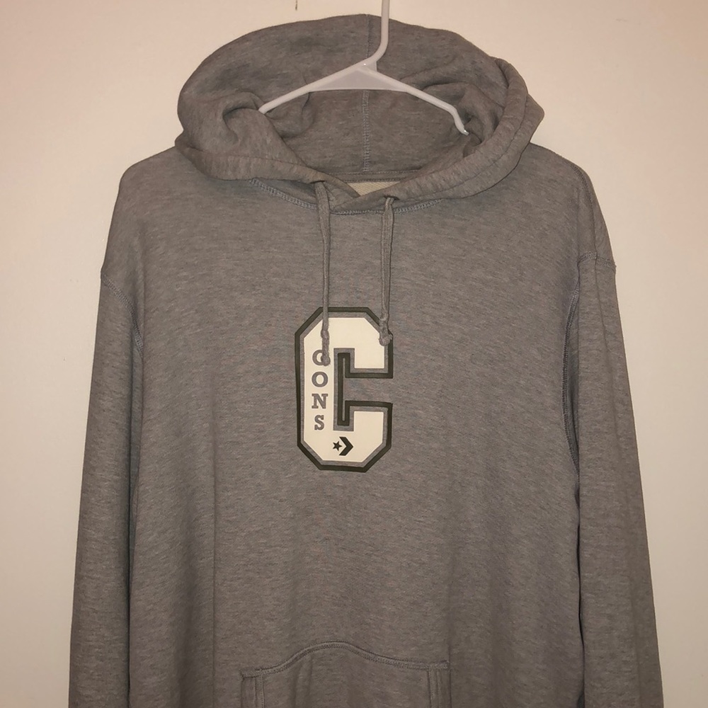 Grey Converse Hoodie